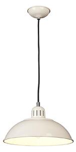 Elstead FRANKLIN/P CR Franklin 1 Light Ceiling Pendant Light In Cream