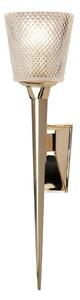 Elstead BATH/VERITY PG Verity 1 Light Bathroom Wall Light In Polished Gold