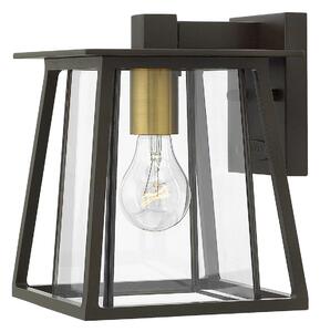 HK-WALKER2-S Walker 2 Light Small Wall Lantern In Buckeye Bronze - Height: 241mm
