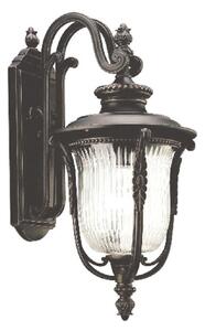Elstead KL/LUVERNE2/M Luverne 1 Light Medium Wall Lantern Light In Rubbed Bronze