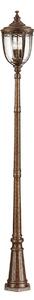 Elstead FE-EB5-L-BRB English Bridle 3 Light Large Lamp Post Light In British Bronze