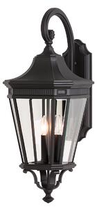 FE-COTSLN2-L BK Cotswold Lane 3 Light Large Wall Light In Black
