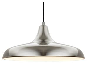 Firstlight 4854BS Curtis One Light Ceiling Pendant Light In Brushed Steel