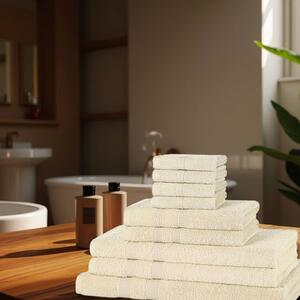 9 Piece 500GSM Towel Bale Sets- 4 Face Cloths, 2 Hand Towels, 2 Bath Towels, 1 Bath Sheet