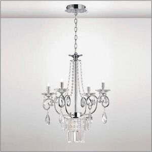 Diyas IL31615 Eden 4 Light Ceiling Light In Polished Chrome