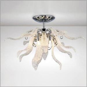 Diyas IL31630 Lily 6 Light Semi Flush Ceiling Light In Polished Chrome