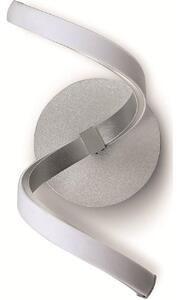 Mantra M5000 Nur LED Wall Light In Silver And Chrome