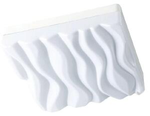 Mantra M5044 Arena LED Medium Square Flush Ceiling Light In White