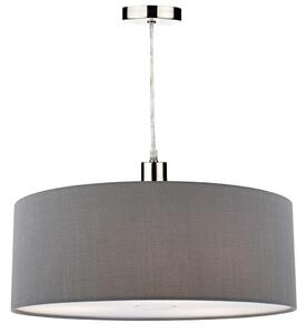 Dar RON8639 Ronda Easy Fit Pendant In Grey - Dia: 600mm