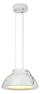Elstead EUROPA/P/B Europa Medium LED Pendant In White - Dia: 349mm