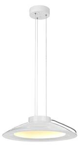 Elstead EUROPA/P/C Europa Large LED Pendant In White - Dia: 498mm