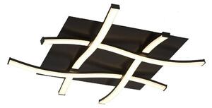 M5828 Nur LED Flush Ceiling Light In Brown Oxide