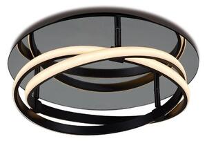 M5812 Infinity Dimmable LED Flush Ceiling Light In Brown Oxide