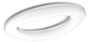 Mantra M4902 Oakley LED Flush Ceiling Light In Chrome