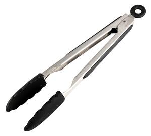 Black Silicon Tongs -