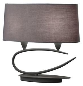 Mantra M3683 Lua 2 Light Table Lamp In Ash Grey