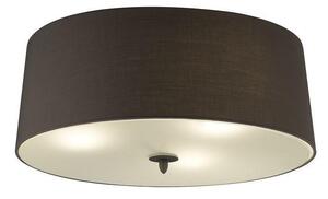Mantra M3685 Lua 3 Light Flush Ceiling Light In Ash Grey