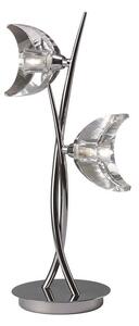 Mantra M1460 Eclipse 2 Light Table Lamp In Chrome