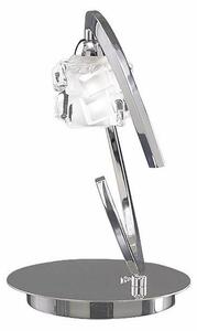 Mantra M1846 Ice 1 Light Table Lamp In Chrome