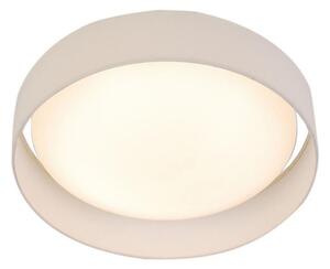 Searchlight 9371-50WH Gianna Flush Ceiling Light In White - Dia: 500mm