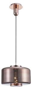Mantra M6190 Jarras 1 Light Large Ceiling Pendant Light In Copper And Rose Gold - Dia: 400mm