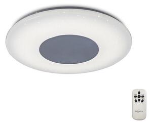 Mantra M5933 Reef LED Tuneable Flush Ceiling Light In Chrome - Dia: 450mm