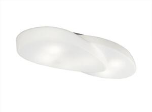 Mantra M1892 Ufo 6 Light Bathroom Flush Ceiling Light In Matt And Opal White