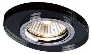 Diyas IL30808BL Recessed Oval Downlight In Black - Frame Only