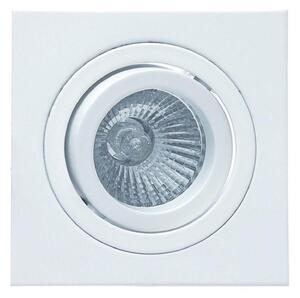Mantra MC0004 Basic GU10 Square Swivel Downlight In Matt White