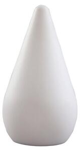 Mantra M1494 Palma 1 Light Outdoor Table Lamp In Matt And Opal White