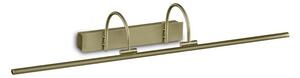 Mantra M6385 Paracuru LED Double Picture Light In Antique Brass - Length: 900mm