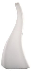 Mantra M1324 Flame 1 Light Small Outdoor Table Lamp In Opal White - Height: 470mm