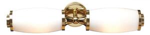 Elstead BATH/ELIOT2 PB Eliot 2 Light Bathroom Wall Light In Polished Brass