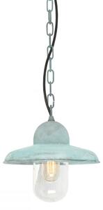 Elstead SOMERTON CH V Somerton One Light Outside Pendant Light In Verdigris