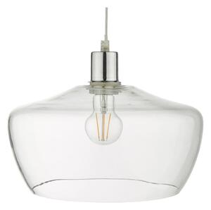 Dar FID6508 Fidella Easy Fit Ceiling Pendant In Clear Glass