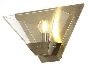 Ewen 1 Light Wall Light In Antique Brass