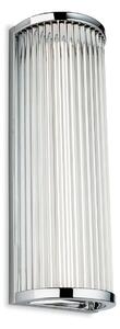 Firstlight 3706CH Jewel LED Bathroom Wall Light In Chrome With Clear Glass Rods - H: 405mm