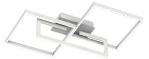 Mantra M6560 Mural 48 Watt Flush Ceiling Light In Matt White - Length: 700mm