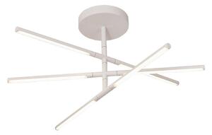 Mantra M6827 Torch 36 Watt LED Semi Flush Ceiling Light In Sand White