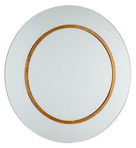 Laura Ashley Maya Round Mirror With Mottled Bronze Band