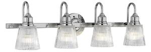 Quintiesse QN-ADDISON4-BATH Addison 4 Light Wall Light In Polished Chrome