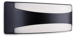 Firstlight 2808BK Santos LED Outdoor Wall Light in Black Resin IP65