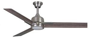 Fantasia 117360 Darwin 44" Brushed Nickel Ceiling Fan with Vintage Oak Blades