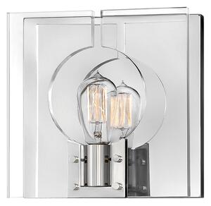 Quintiesse QN-LUDLOW1-PN Ludlow Industrial Wall Light In Polished Nickel Finish