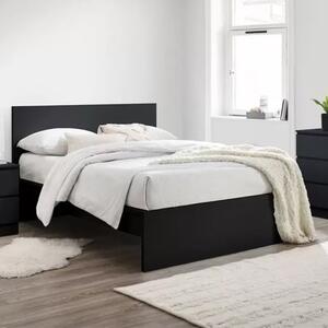 Oakley Wooden Double Bed In Black