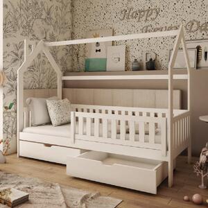 Nepean Wooden Day Bed Without Mattress In Matt White