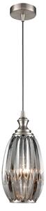 Marcella 1 Light Ceiling Pendant Light In Smoked Glass Finish 15cm PH231/350