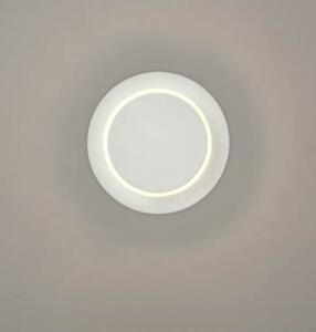 Minimal White Circular Dimmable LED Wall Light W120