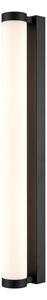 Franklite Dimmable Large LED Bathroom Wall Light In Black Finish IP44 WB132