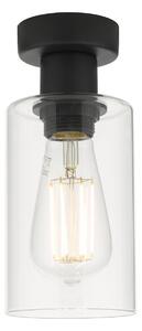 Dar Wisebuys Miu Single Flush Ceiling Light In Matt Black Finish